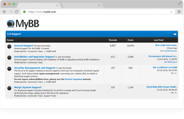 MyBB Installation