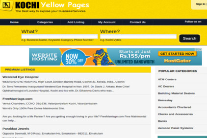 Kochi Yellow Pages